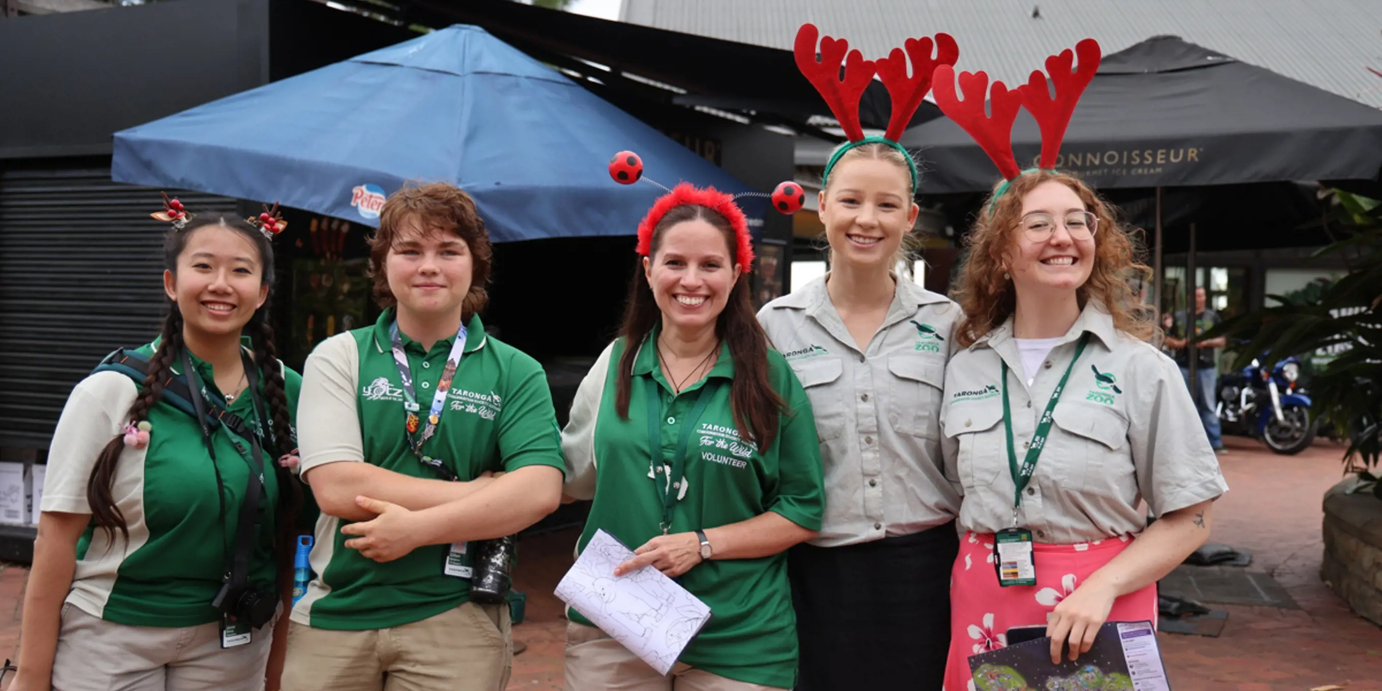 Volunteers and staff at Dreamnight at Taronga Zoo Sydney